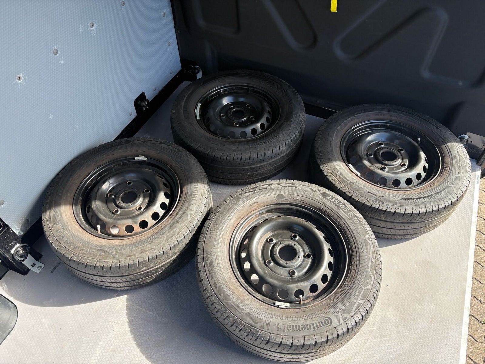 Sort Ford Transit 350 L2 Van fra 2020
