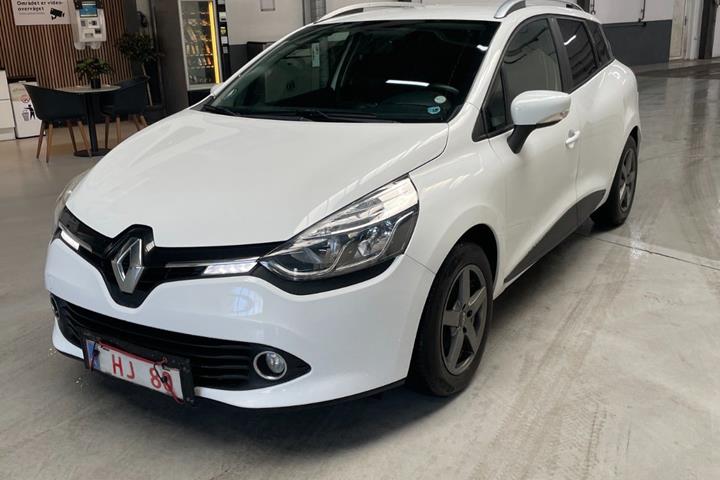 Hvid Renault Clio IV fra 2014