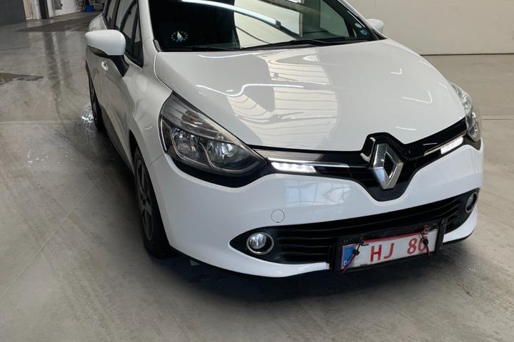 Hvid Renault Clio IV fra 2014