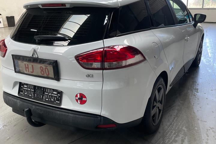 Hvid Renault Clio IV fra 2014