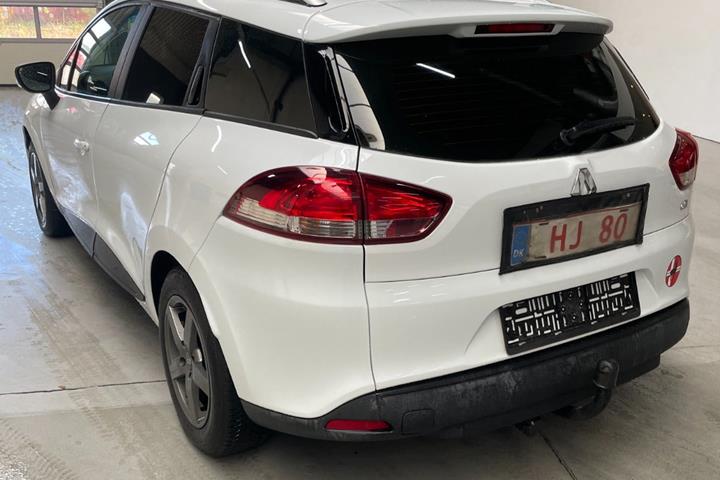 Hvid Renault Clio IV fra 2014