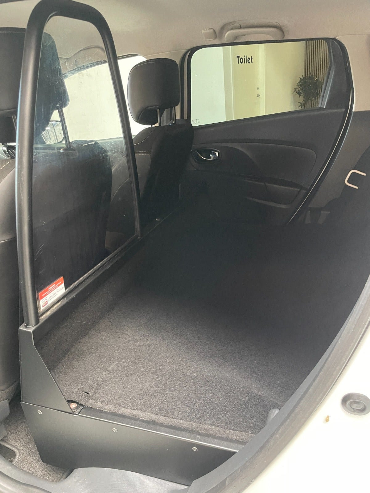 Hvid Renault Clio IV fra 2014