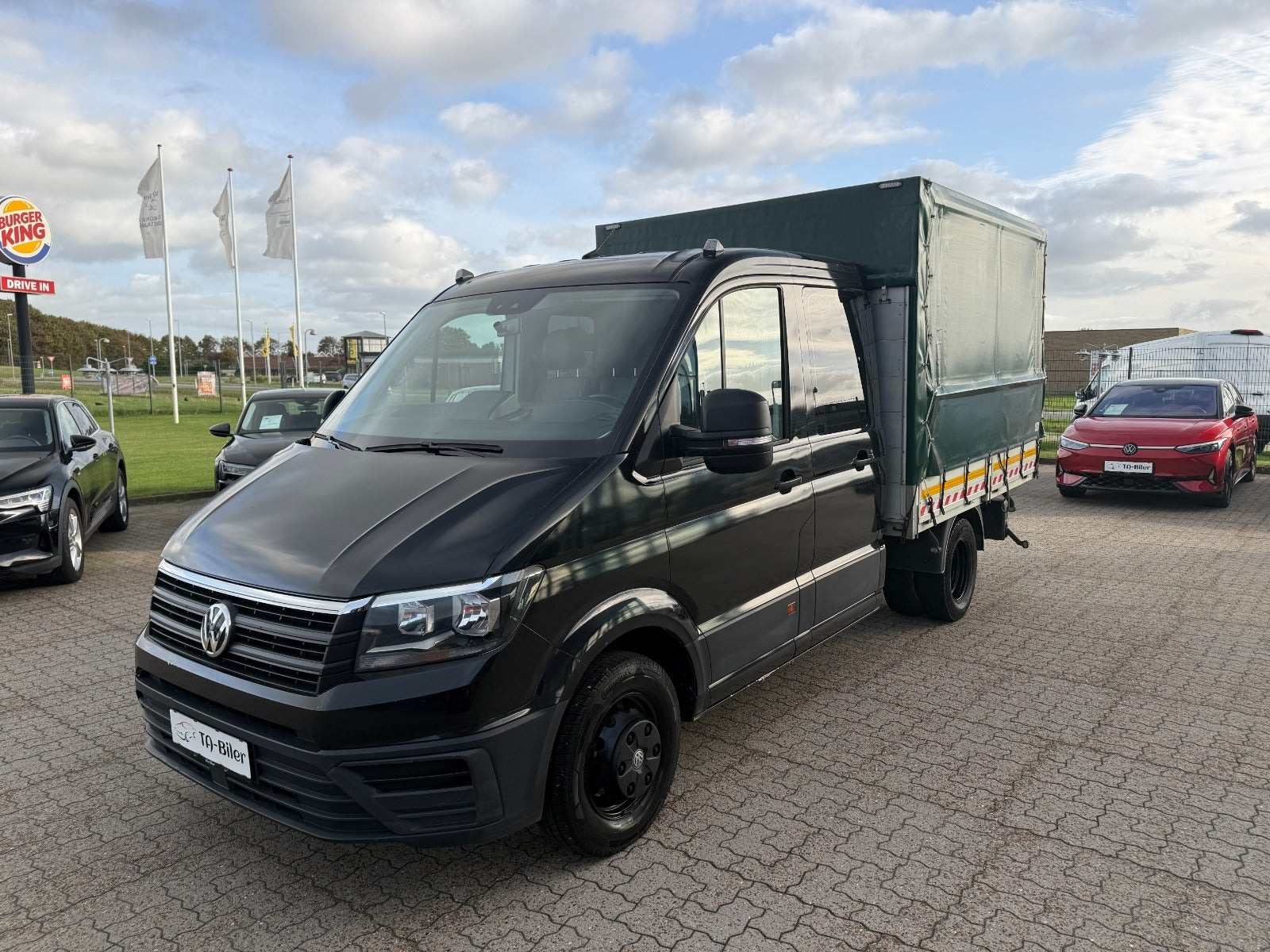 Sort VW Crafter 35 fra 2018