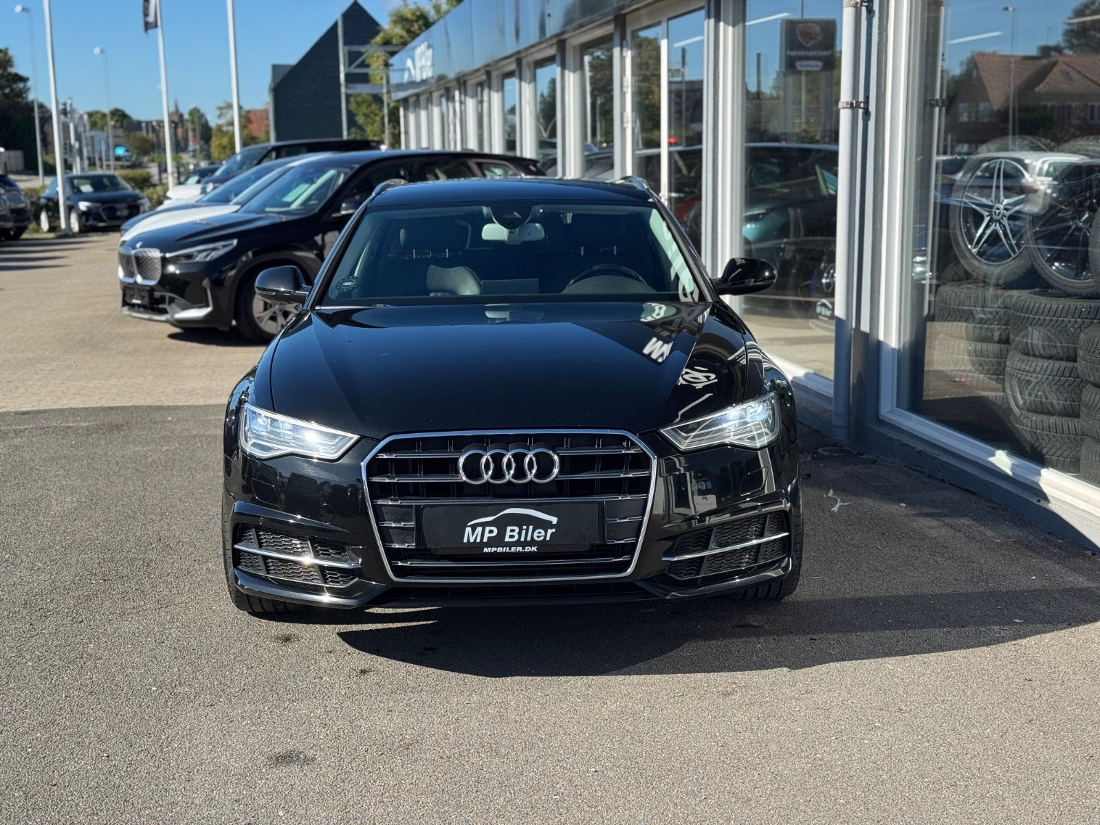 Sort Audi A6 fra 2017