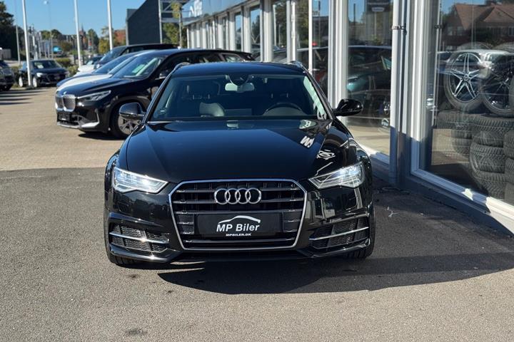 Sort Audi A6 fra 2017