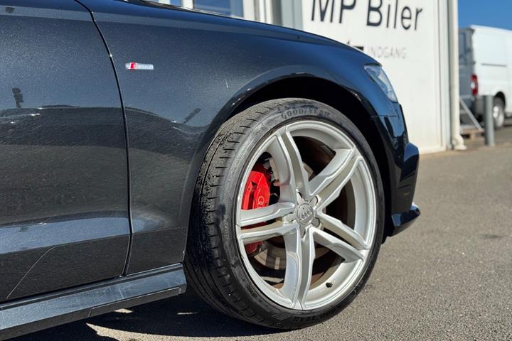 Sort Audi A6 fra 2017