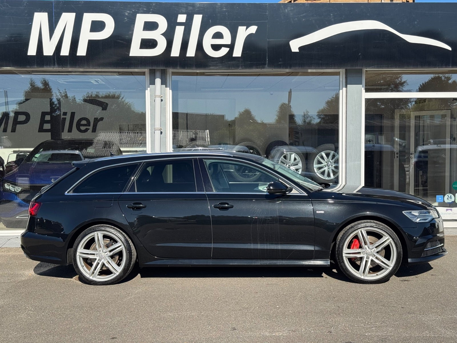 Sort Audi A6 fra 2017