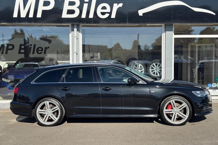 Sort Audi A6 fra 2017