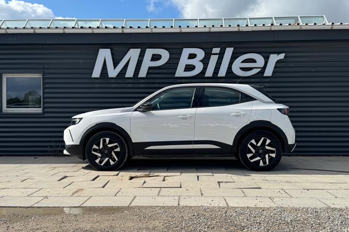 Hvid Opel Mokka-e fra 2024