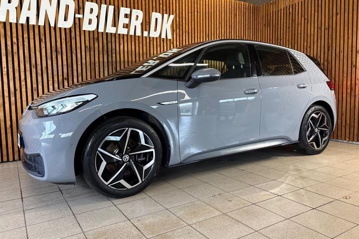 Grå VW ID.3 fra 2023