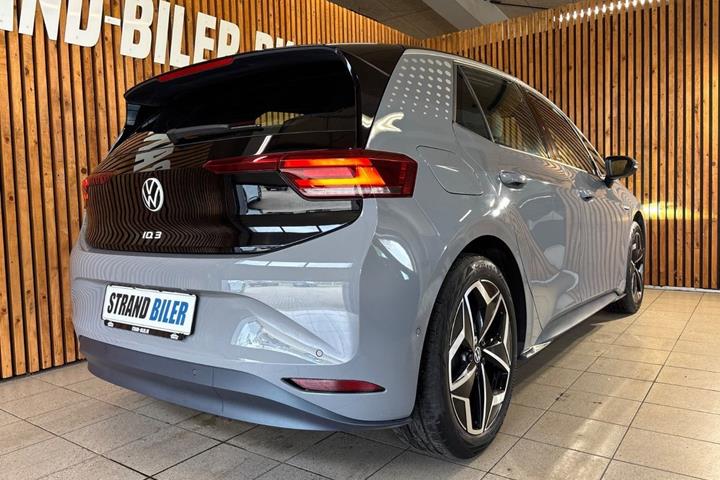 Grå VW ID.3 fra 2023