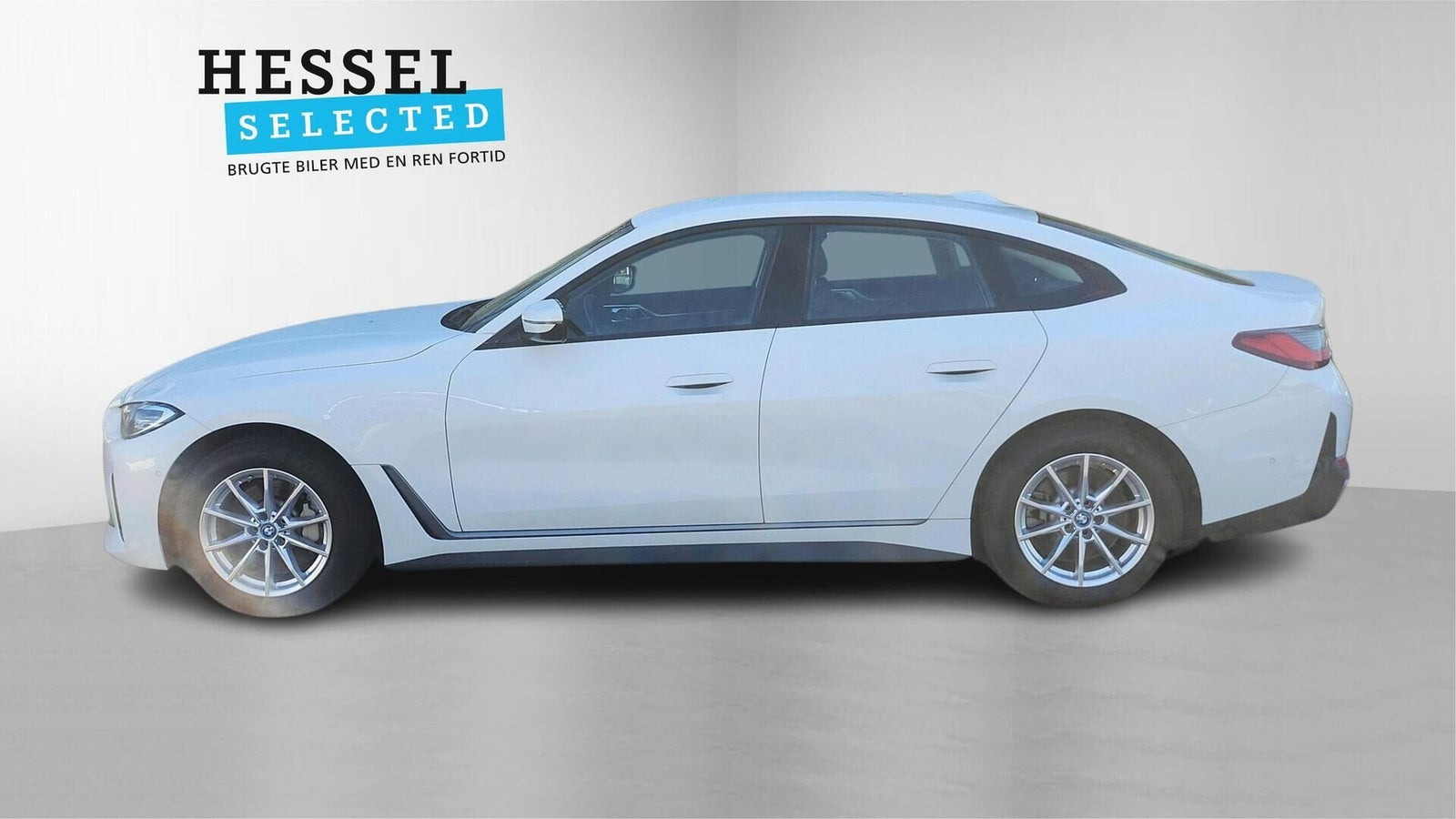 Hvid BMW i4 fra 2023