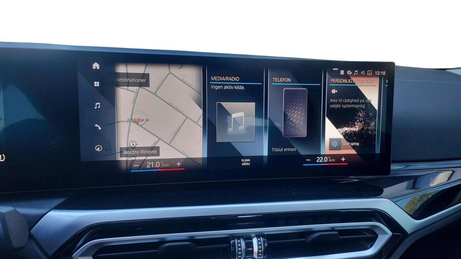 Hvid BMW i4 fra 2023