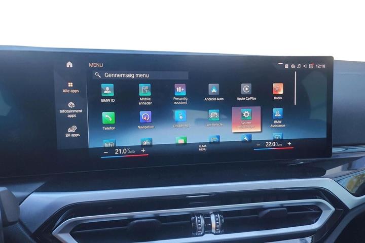 Hvid BMW i4 fra 2023