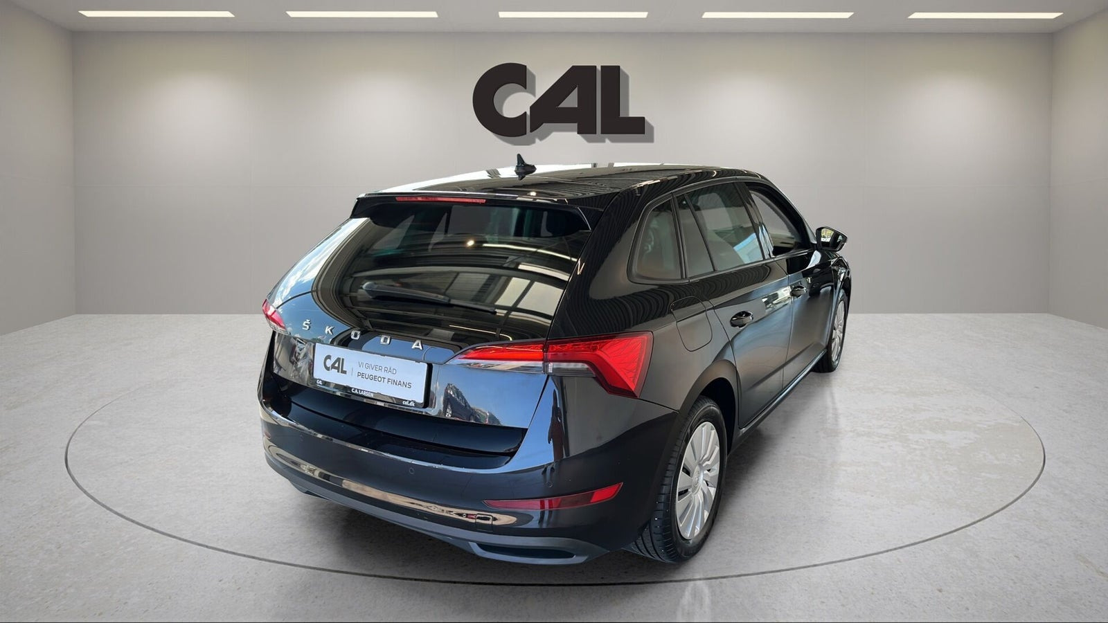 Sort Skoda Scala fra 2022