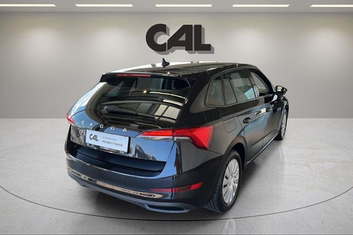 Sort Skoda Scala fra 2022