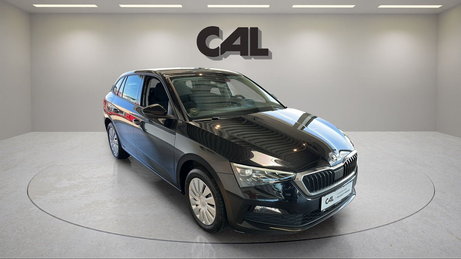 Sort Skoda Scala fra 2022