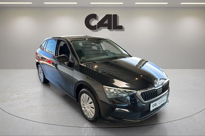 Sort Skoda Scala fra 2022