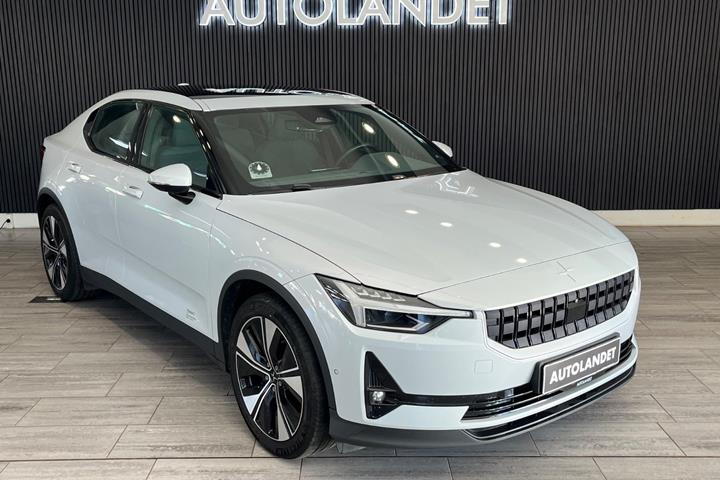 Hvid Polestar 2 fra 2023