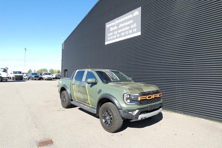 Grå Ford Ranger Raptor fra 2023