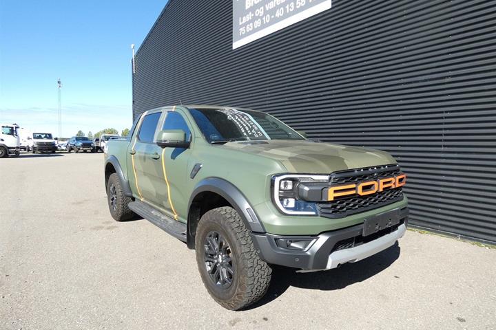 Grå Ford Ranger Raptor fra 2023