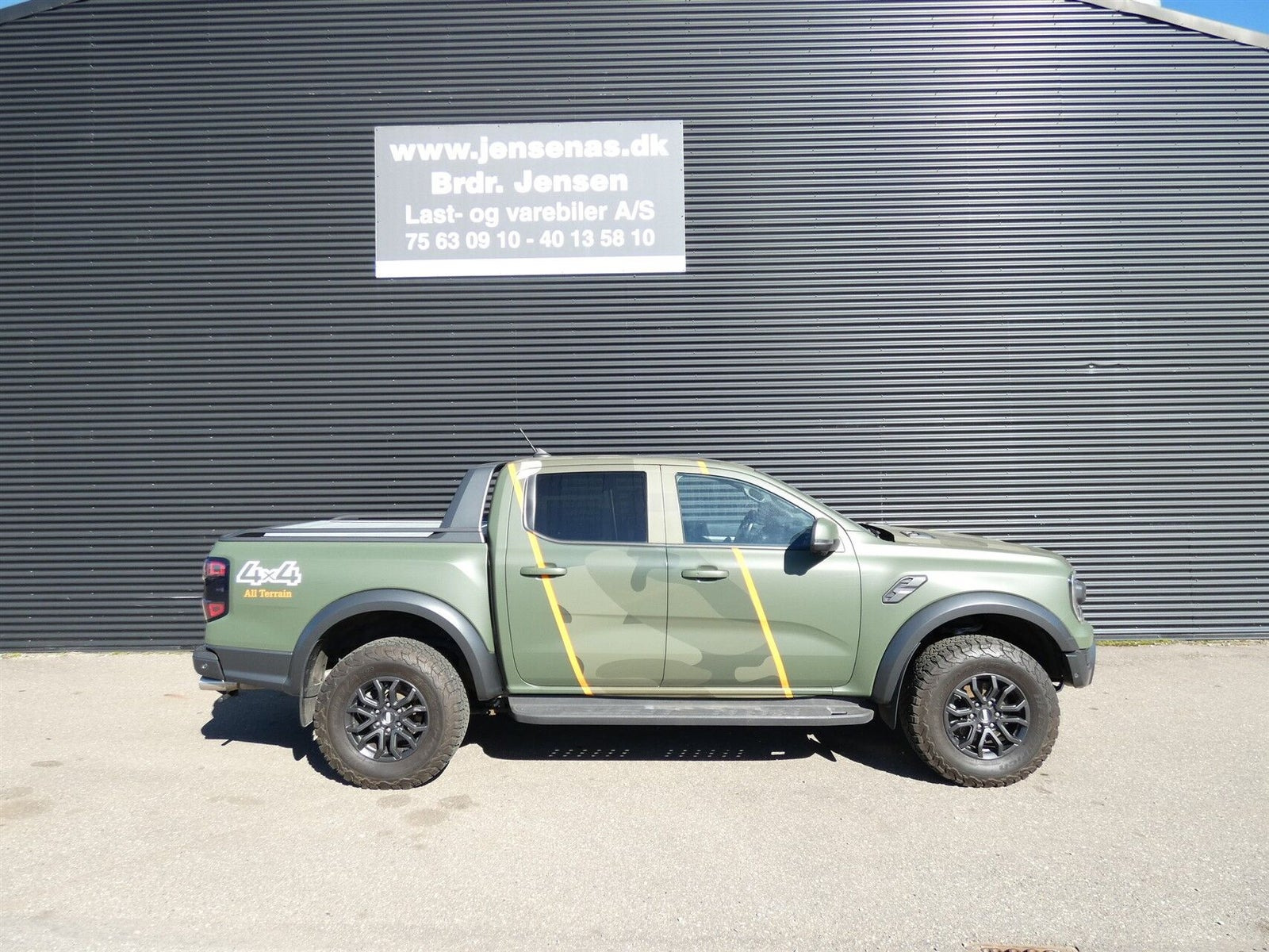 Grå Ford Ranger Raptor fra 2023