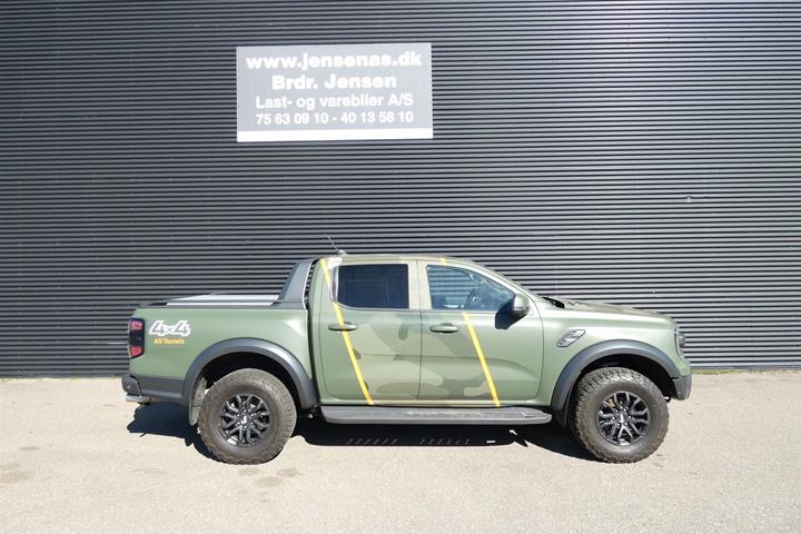 Grå Ford Ranger Raptor fra 2023
