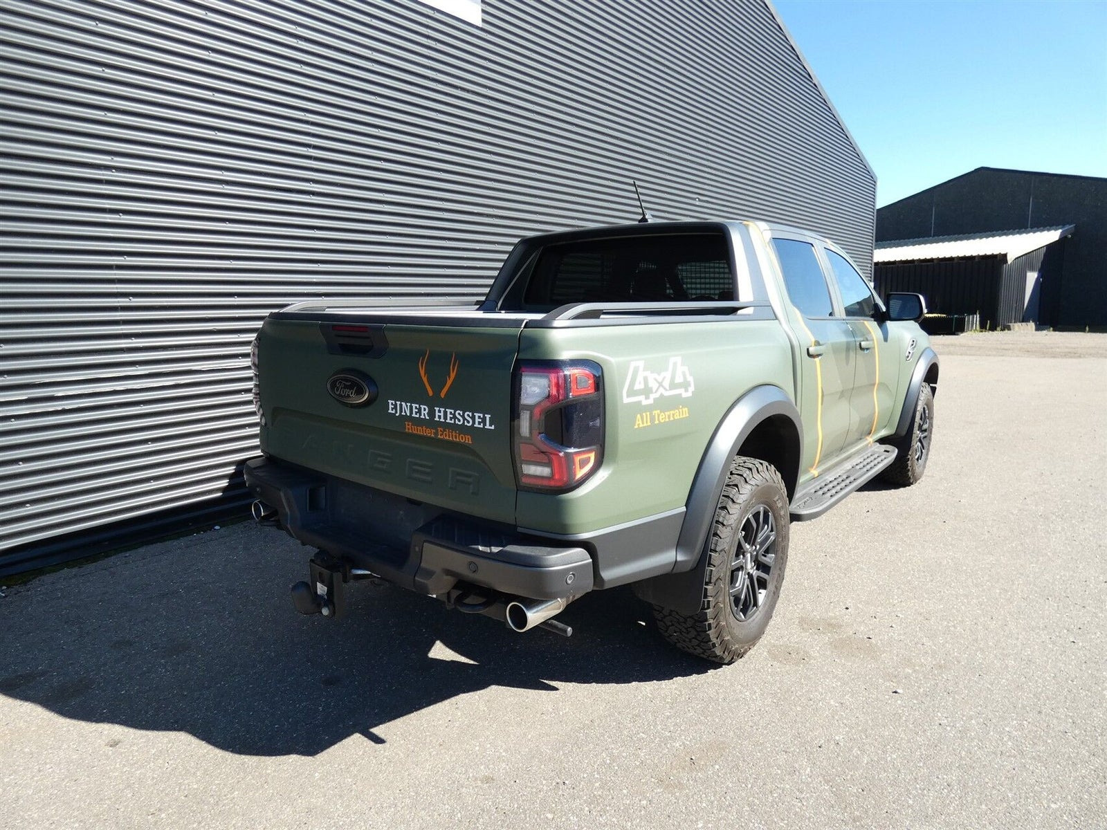 Grå Ford Ranger Raptor fra 2023