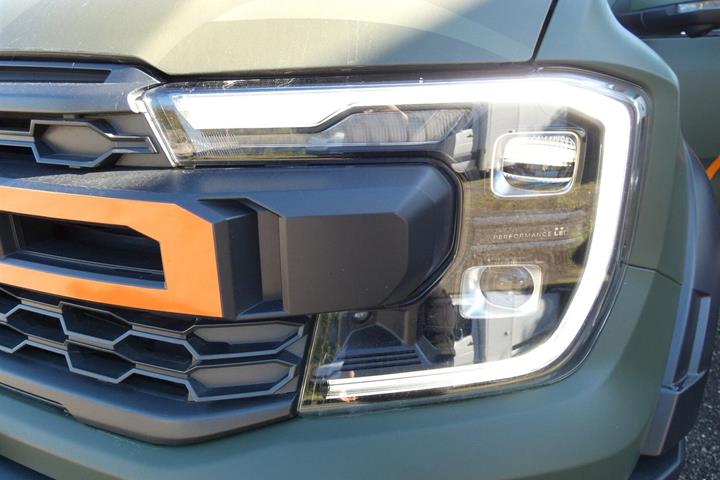 Grå Ford Ranger Raptor fra 2023