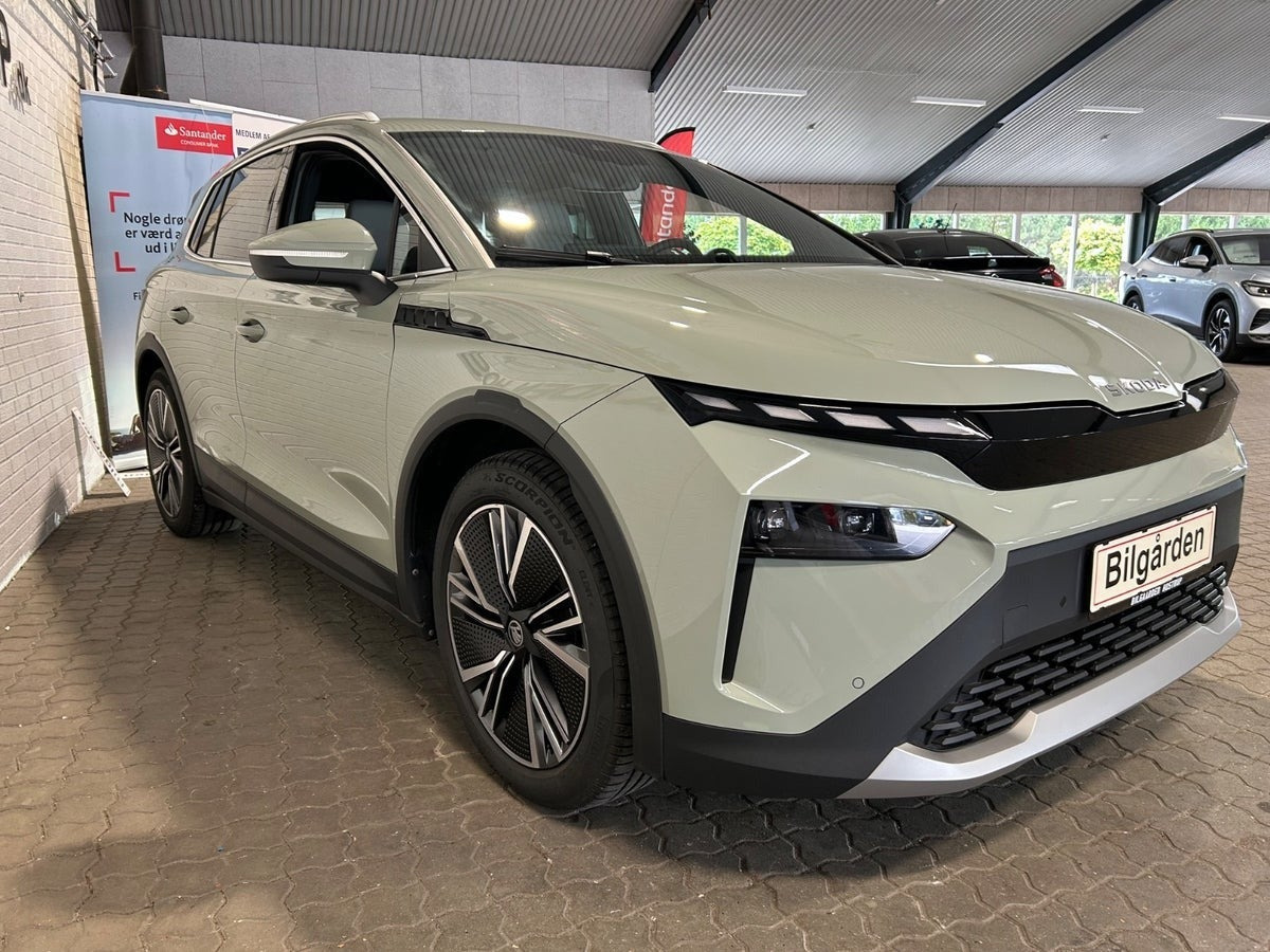Grøn Skoda Elroq fra 2025