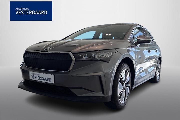 Grå Skoda Enyaq fra 2025