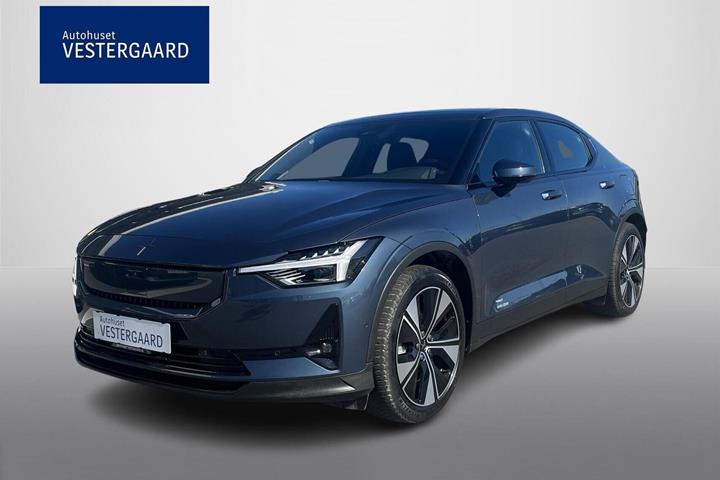 Blå Polestar 2 fra 2024