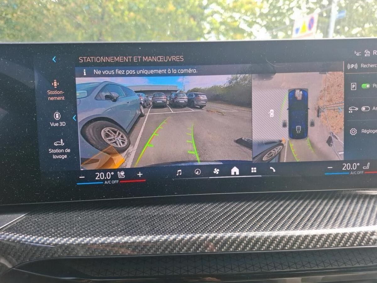 Blå BMW i4 fra 2026