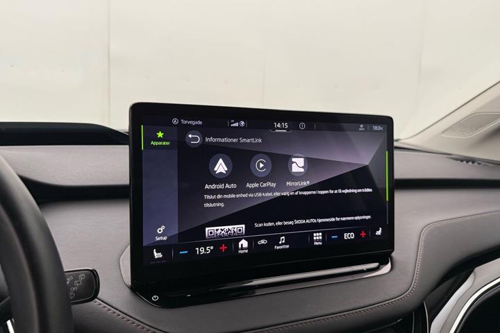 Sort Skoda Enyaq fra 2021