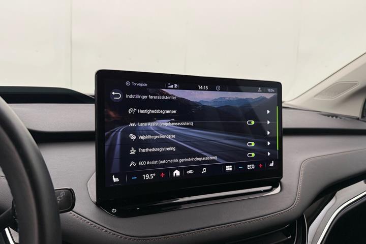 Sort Skoda Enyaq fra 2021