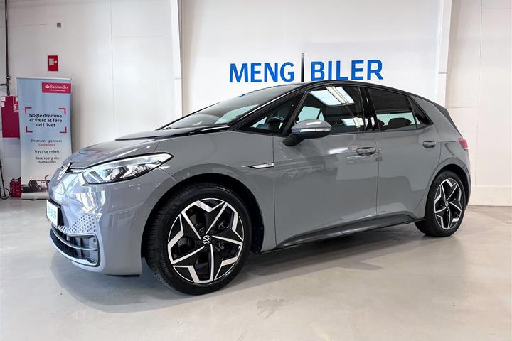 Grå VW ID.3 fra 2021