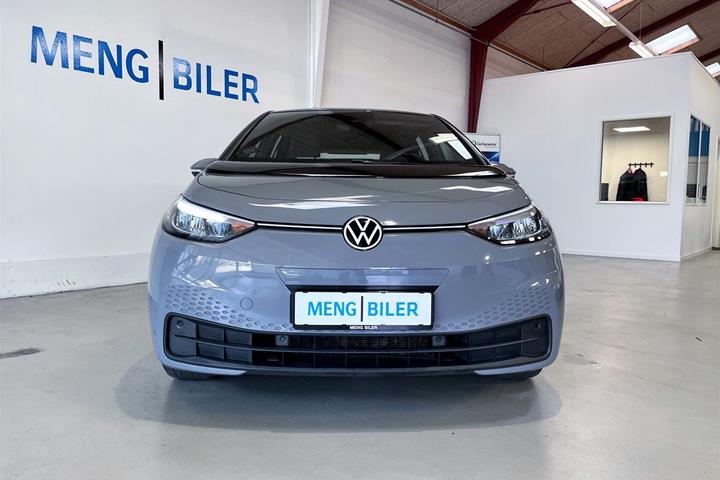 Grå VW ID.3 fra 2021