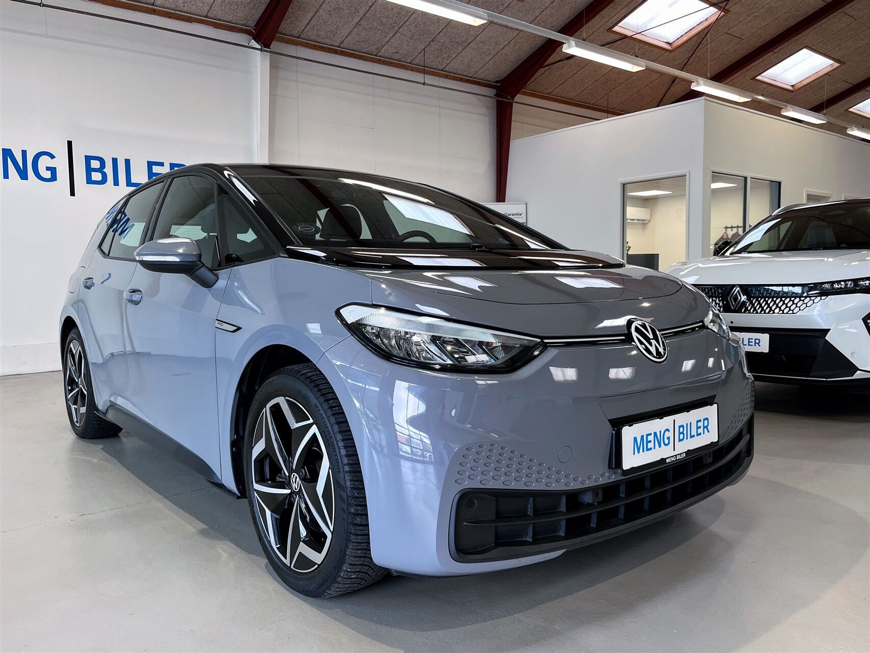 Grå VW ID.3 fra 2021