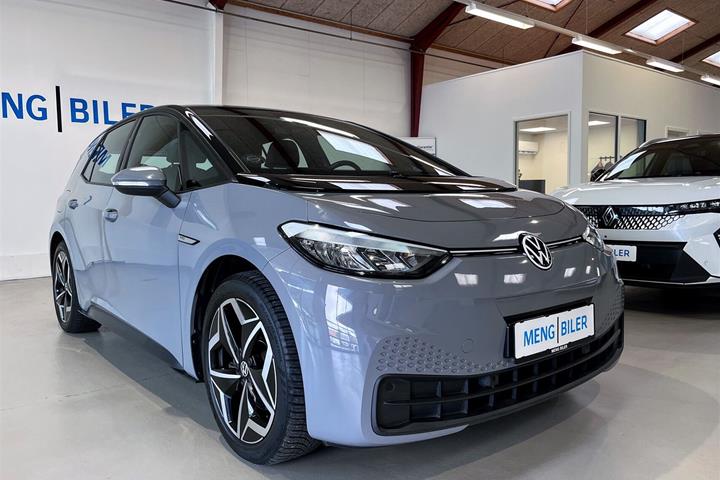 Grå VW ID.3 fra 2021