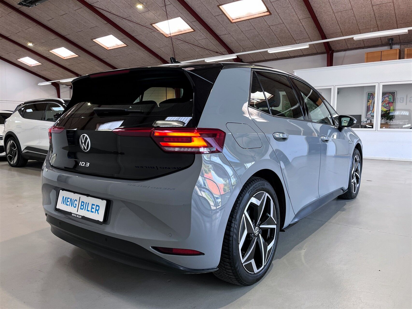 Grå VW ID.3 fra 2021
