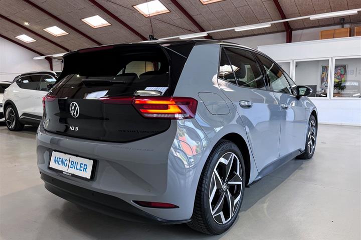 Grå VW ID.3 fra 2021
