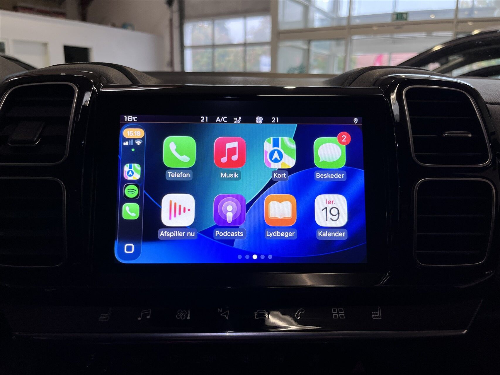 Grå Citroën C5 Aircross fra 2019