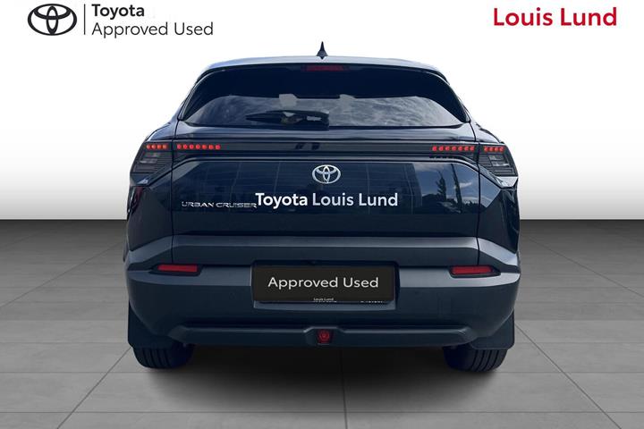 Sort Toyota Urban Cruiser fra 2026