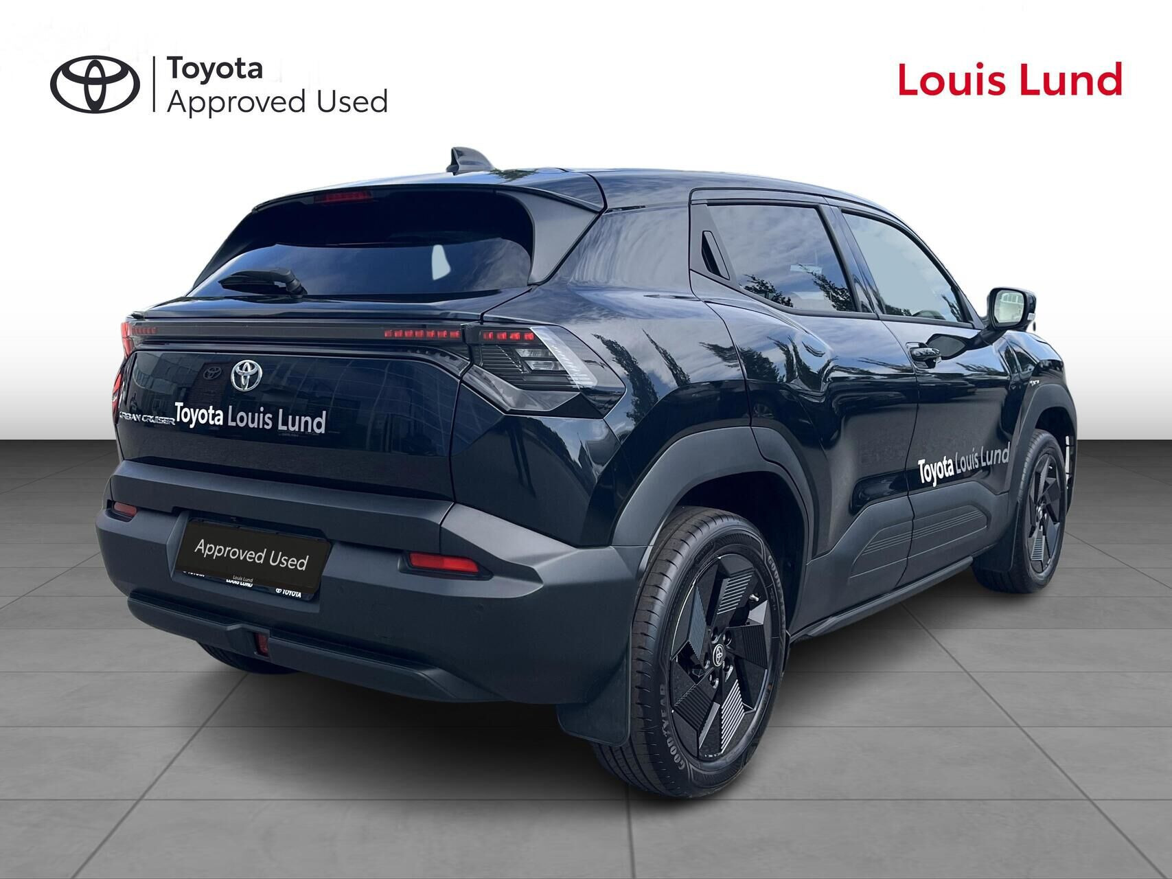Sort Toyota Urban Cruiser fra 2026