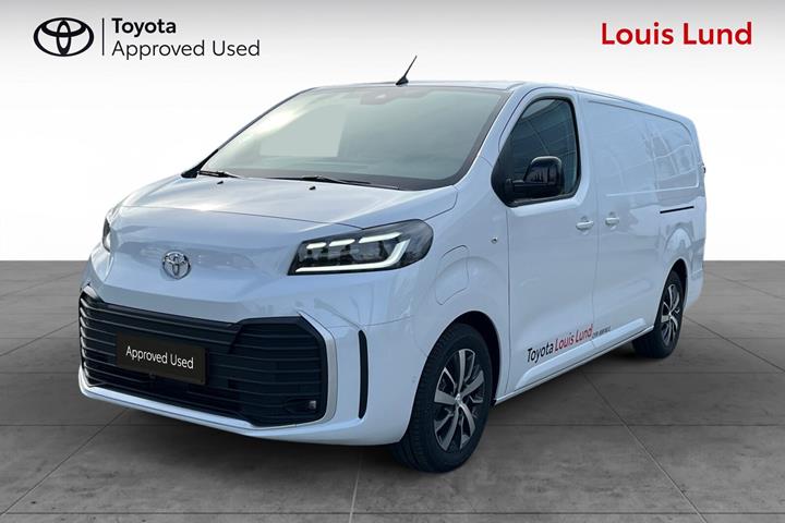 Hvid Toyota Proace Electric fra 2025