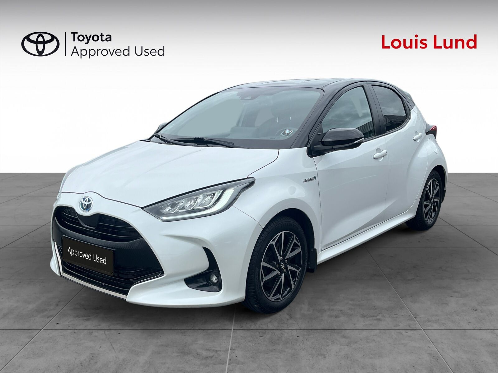 Toyota Yaris 1,5 Hybrid H3 Style Bi-tone 116HK 5d Trinl. Gear