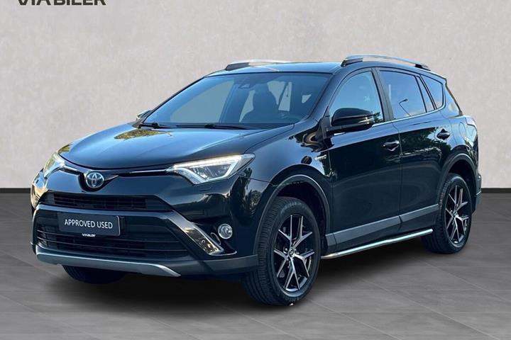 Sort Toyota RAV4 fra 2017