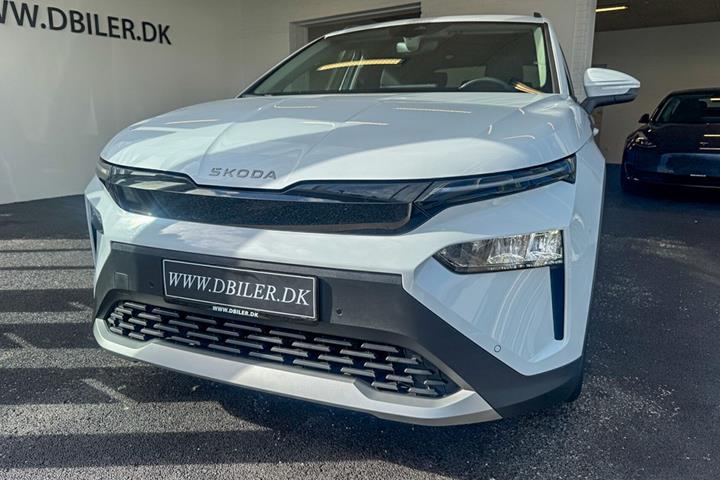 Hvid Skoda Elroq fra 2025