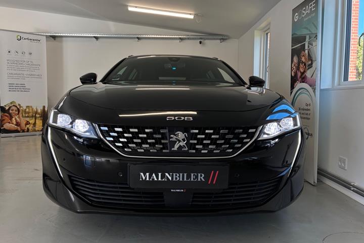Sort Peugeot 508 fra 2020