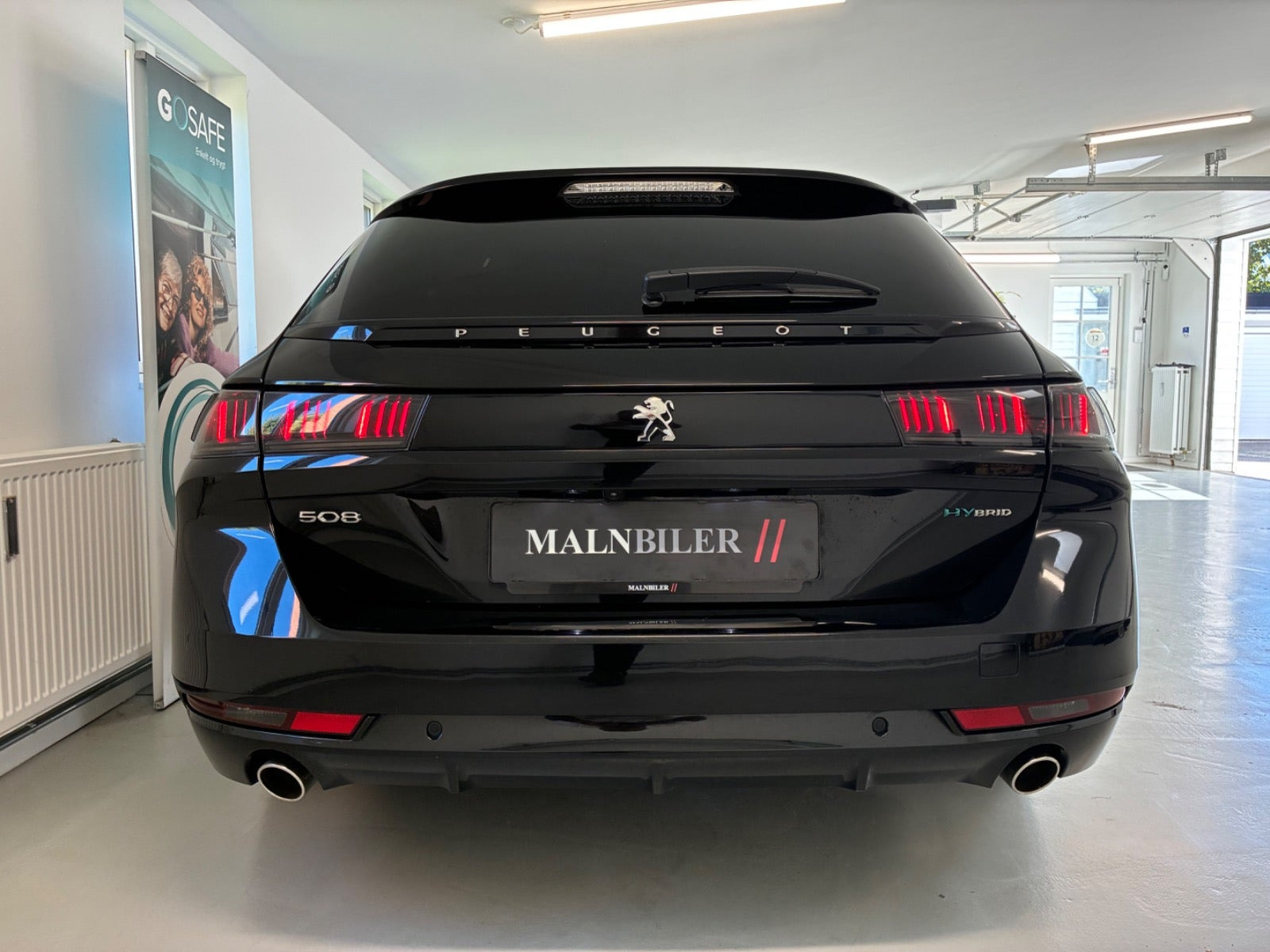 Sort Peugeot 508 fra 2020